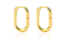 Load image into Gallery viewer, Mini Stainless Steel Gold Hoop Earrings