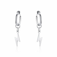 Load image into Gallery viewer, Thunderbolt Drop Earrings
