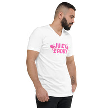 Load image into Gallery viewer, Juicy Zaddy Vneck Tee