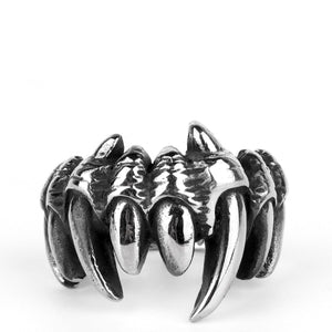 Fangs of the Beast Stainless Steel Ring