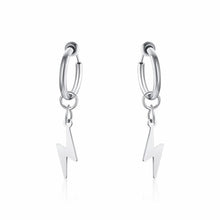 Load image into Gallery viewer, Thunderbolt Drop Earrings