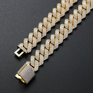 Iced Out Cuban Chain Link Chain