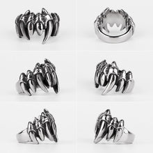 Load image into Gallery viewer, Fangs of the Beast Stainless Steel Ring