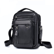 Load image into Gallery viewer, Genuine Leather Messenger Shoulder Crossbody Bag