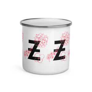 Blooming Zaddy Zems Enamel Mug