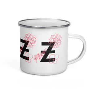 Blooming Zaddy Zems Enamel Mug