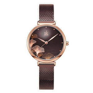 Watch Rose Gold,Blue,Coffee