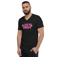 Load image into Gallery viewer, Juicy Zaddy Vneck Tee