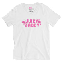 Load image into Gallery viewer, Juicy Zaddy Vneck Tee